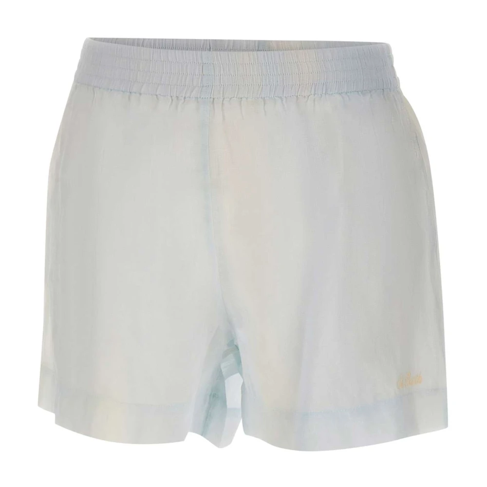 Mc2 Saint Barth Women's Blue Meave Shorts - Short Shorts - Xs - Shorts