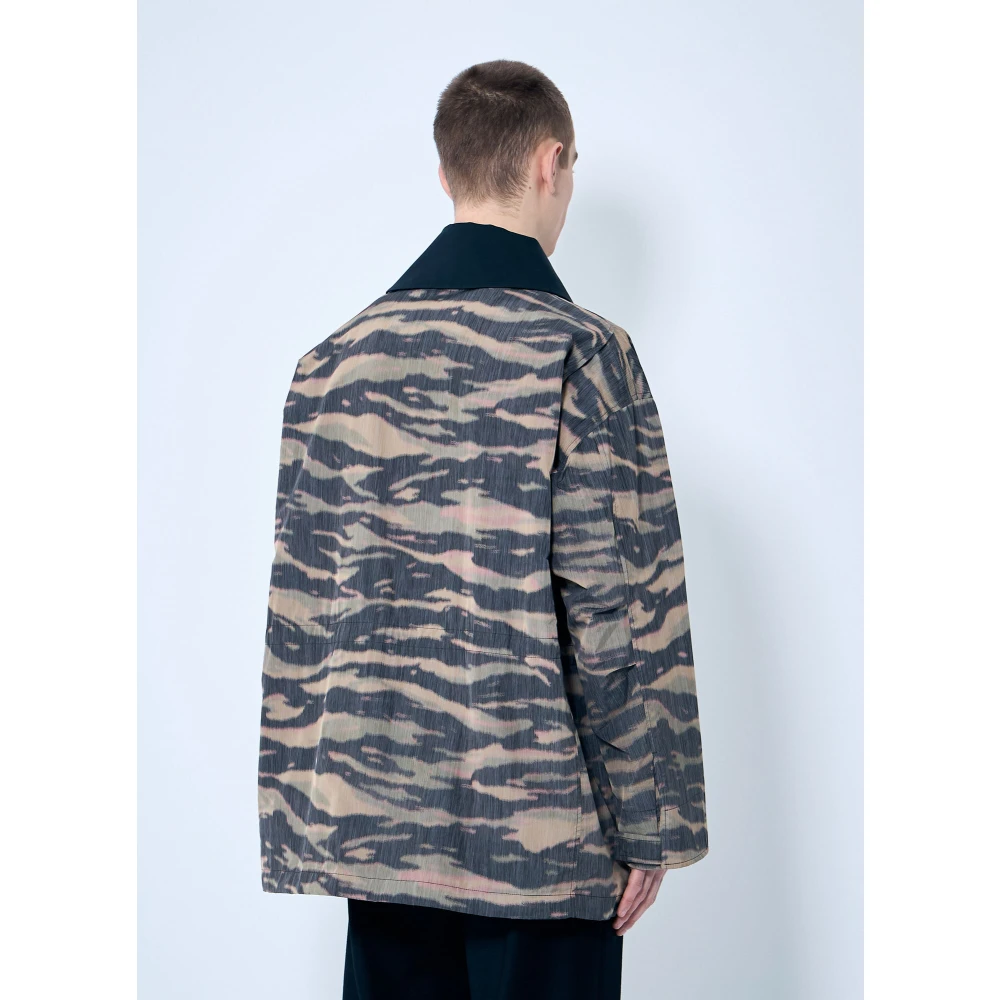Jil Sander Camo Field Jacket Multicolor Heren