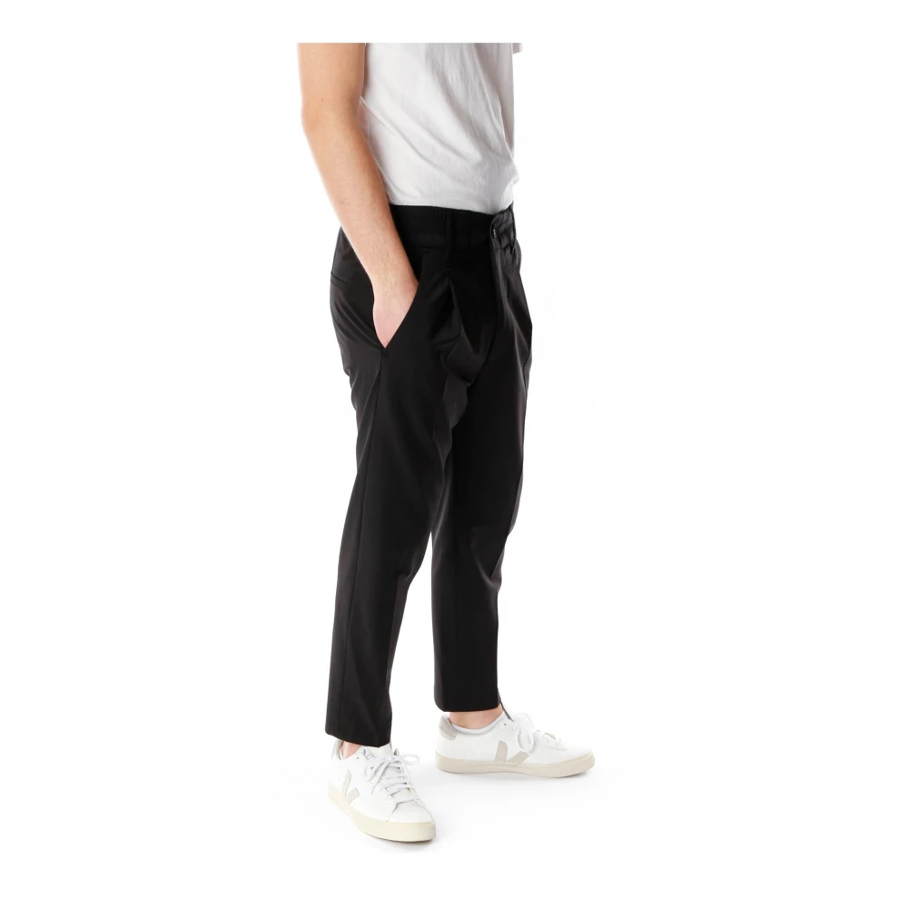 drykorn Tapered Fit Chino Broek Black Heren