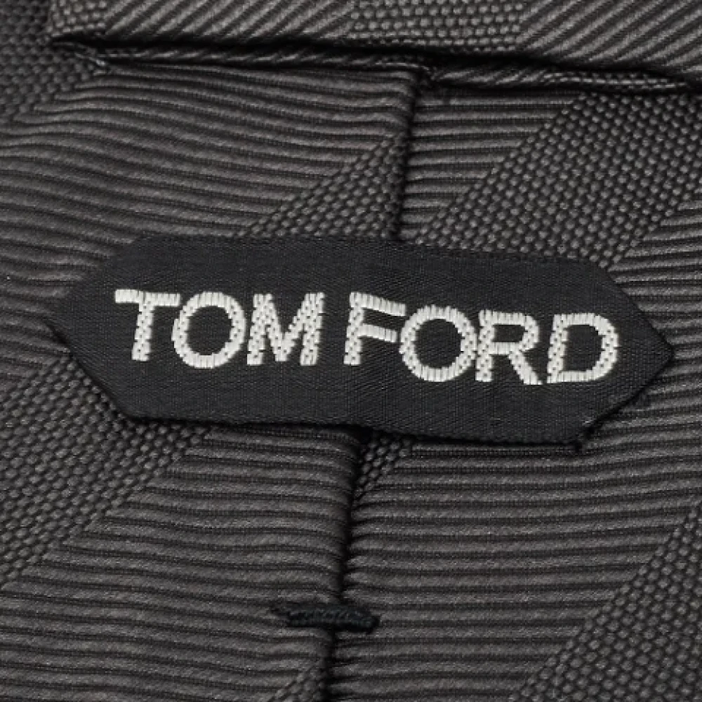 Tom Ford Pre-owned Fabric home-office Black Heren