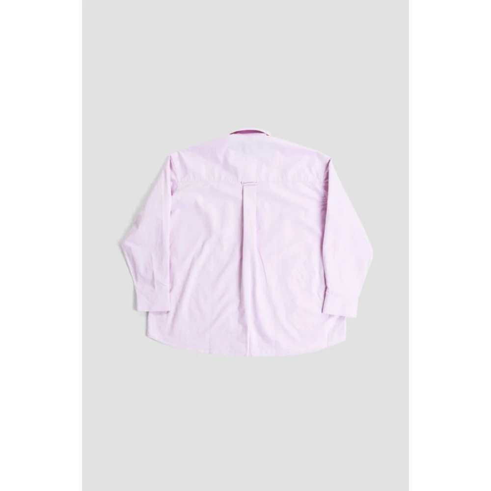 Studio Nicholson Shirts Pink Heren