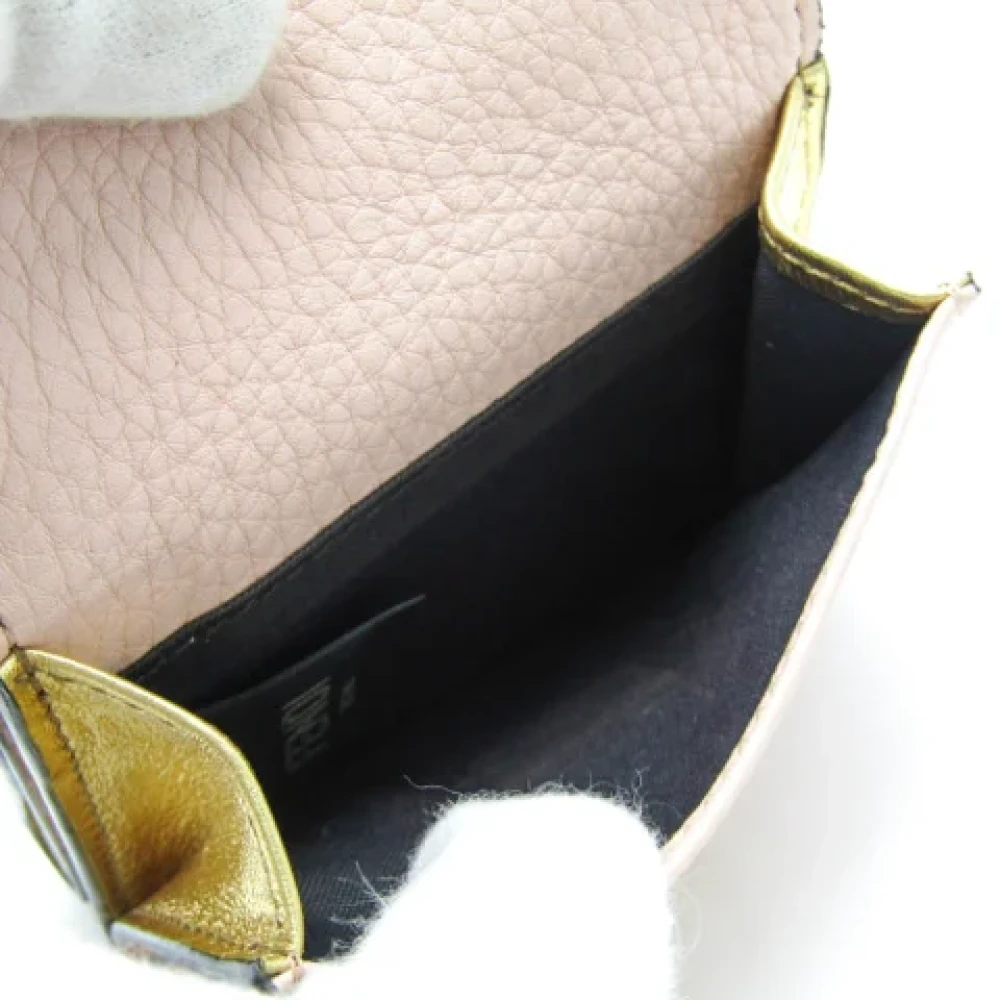 Fendi Vintage Pre-owned Leather wallets Pink Dames