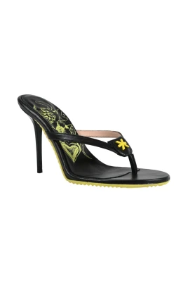 Heeled Thong Sandal