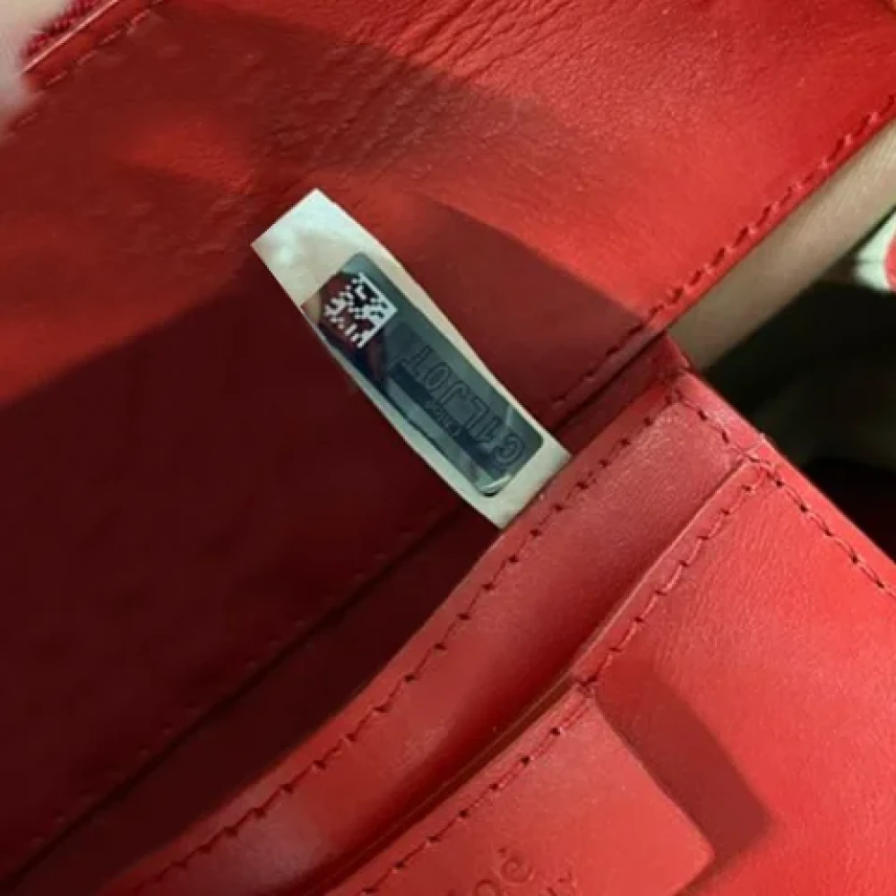Chloé Pre-owned Leather shoulder-bags Red Dames