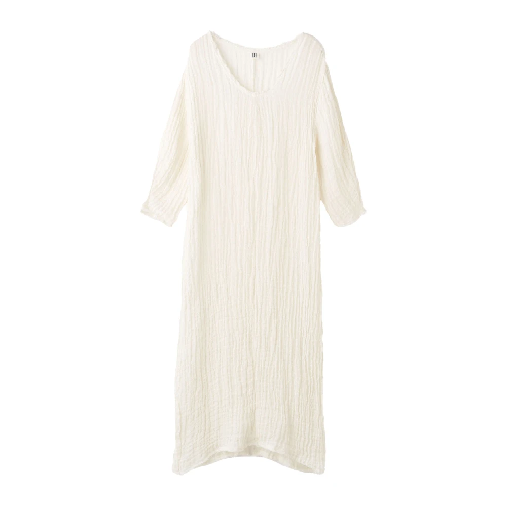 By Malene Birger Medelhavets Linne Maxi Klänning White, Dam