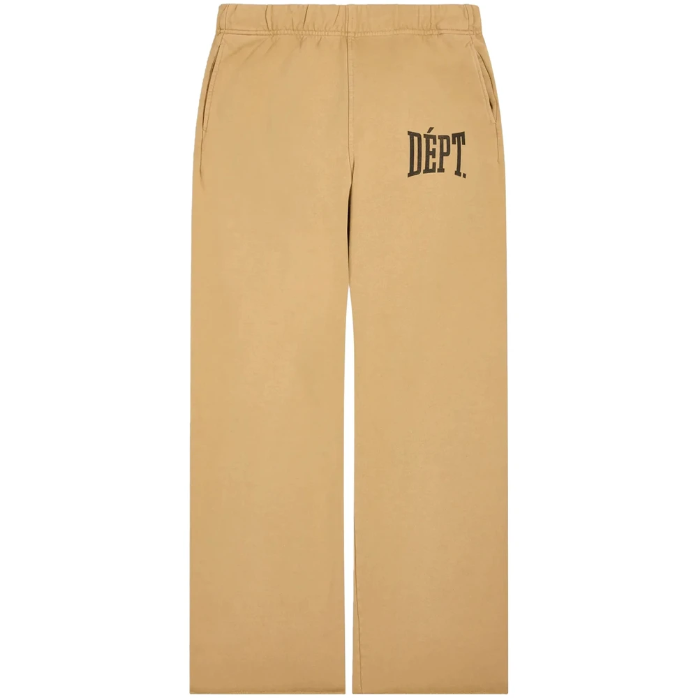 Gallery Dept. Uomo Beige Pantaloni Con Elastico In Vita Gamba Dritta