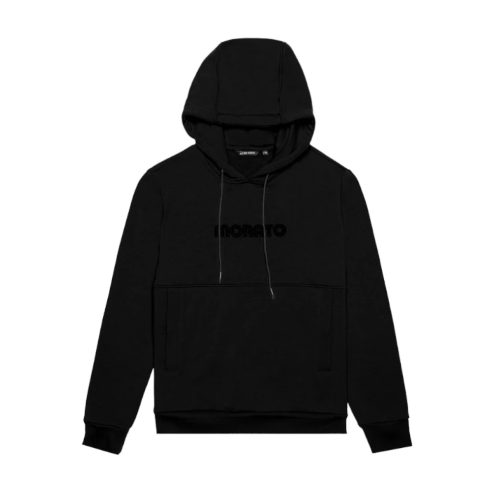 Antony Morato Zwarte hoodie met modern design Black Heren