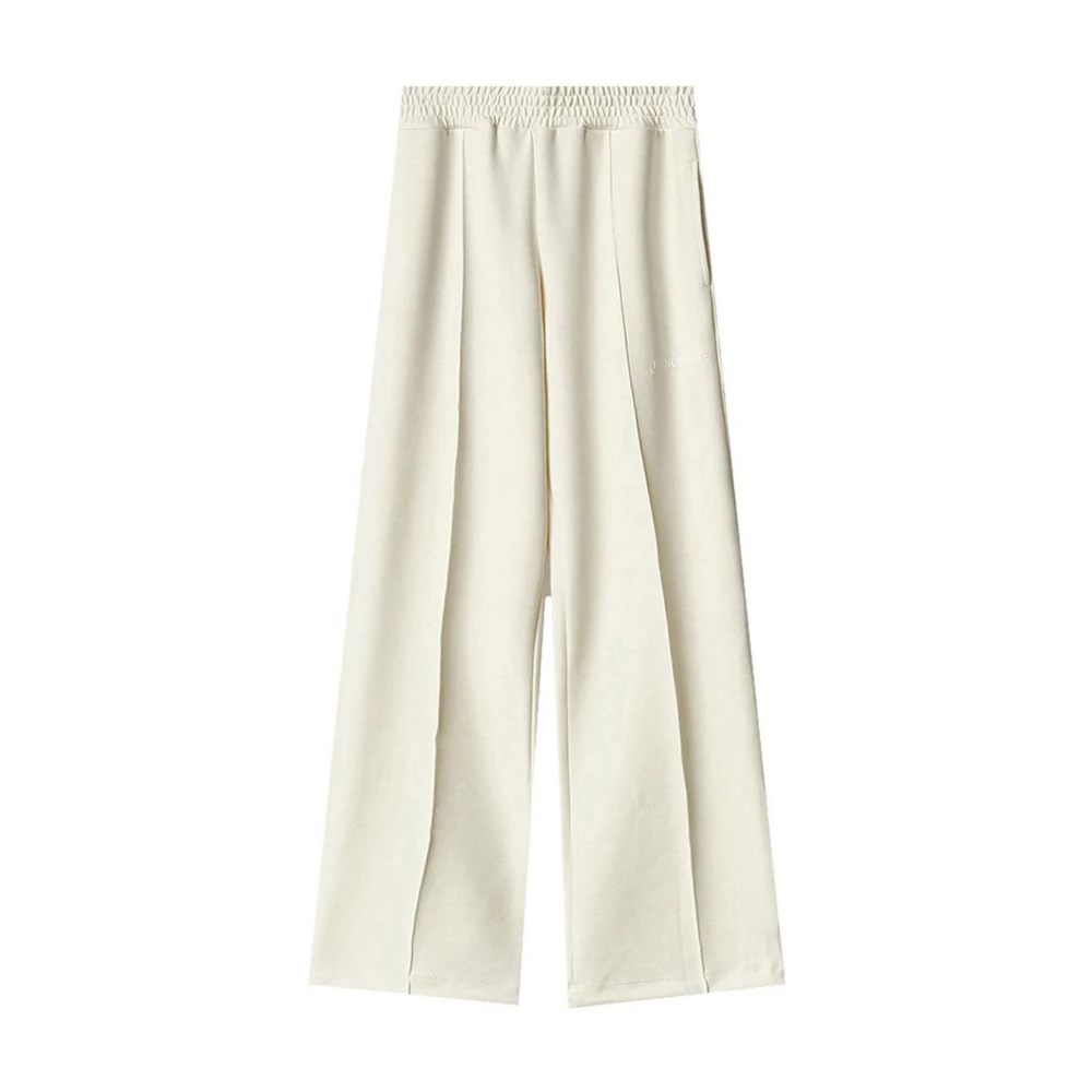 Hinnominate Beige Jogger Broek met Elastische Taille Beige Dames