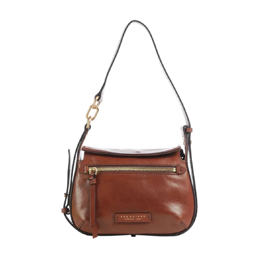 The Bridge Women's Brown Ingrid Shoulder Bag