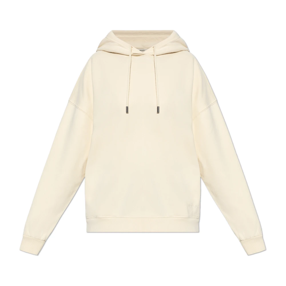 Woolrich Sweatshirt met logo Beige Dames