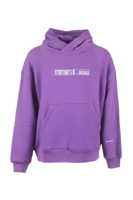Jersey hoodie med DGVIB3-tryck