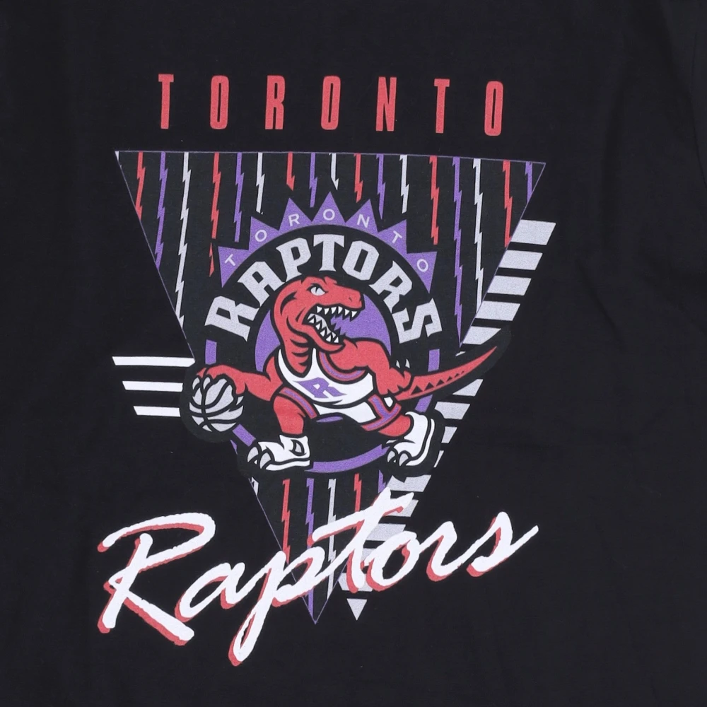 Mitchell & Ness NBA Final Seconds Tee Hardwood Classics Black Heren