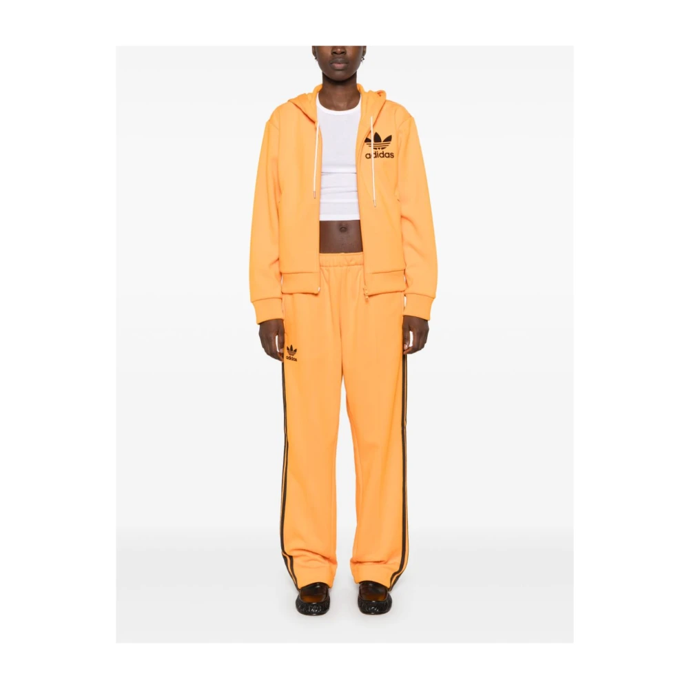 Adidas Track Hoodie Orange Dames