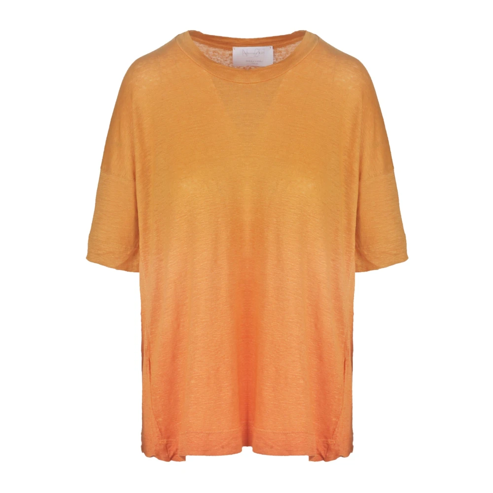 Daniele Fiesoli Casual T-shirt in DD 4434-stijl Orange Dames