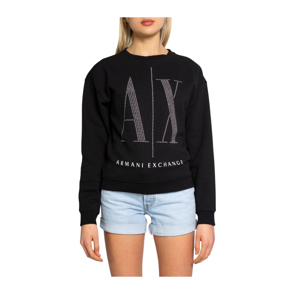 Sudadera elegante sin capucha para mujer Armani Exchange Sudaderas