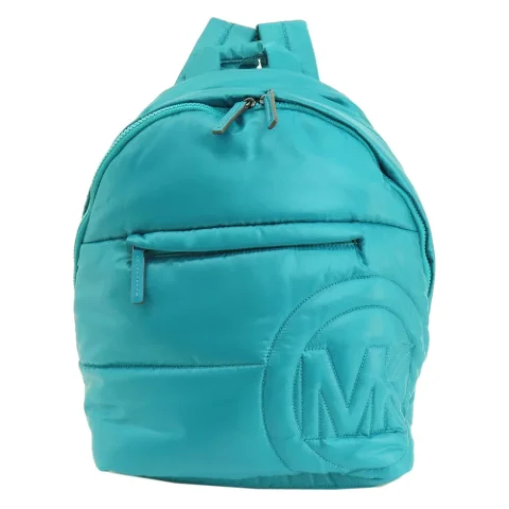 Michael Kors Pre-owned Fabric backpacks Blue Dames