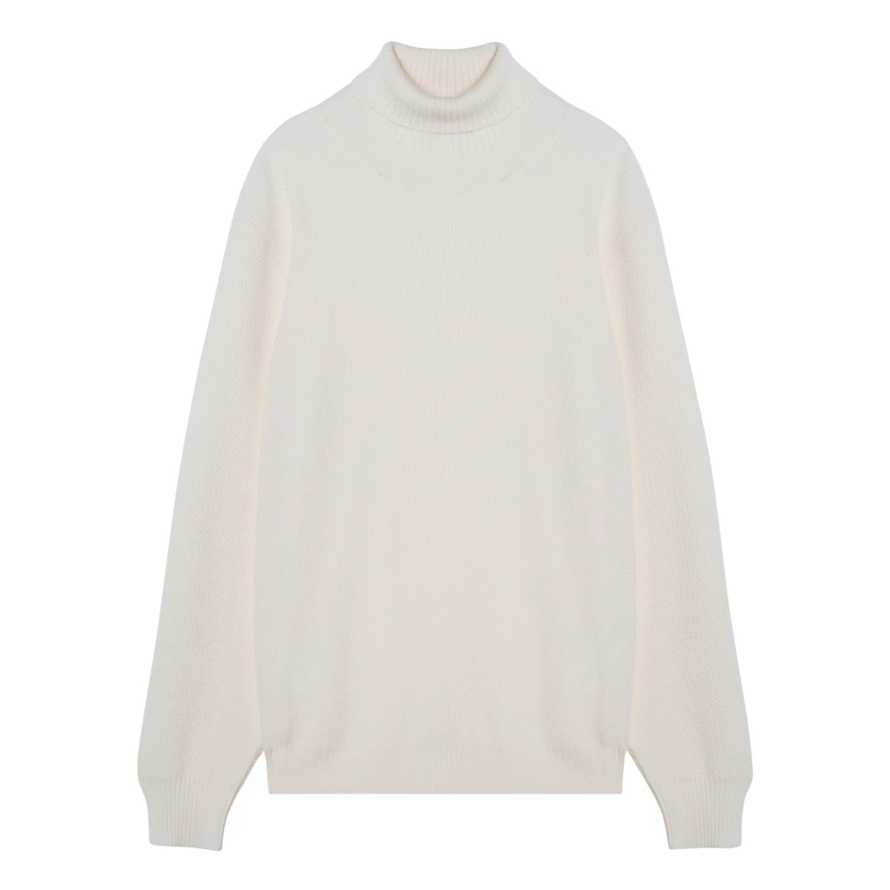 Tagliatore Sweater White Heren