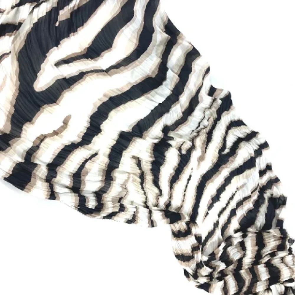 Louis Vuitton Vintage Pre-owned Silk scarves Black Dames