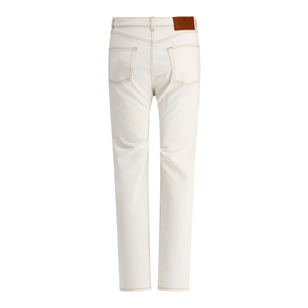 ETRO Jeans White Heren