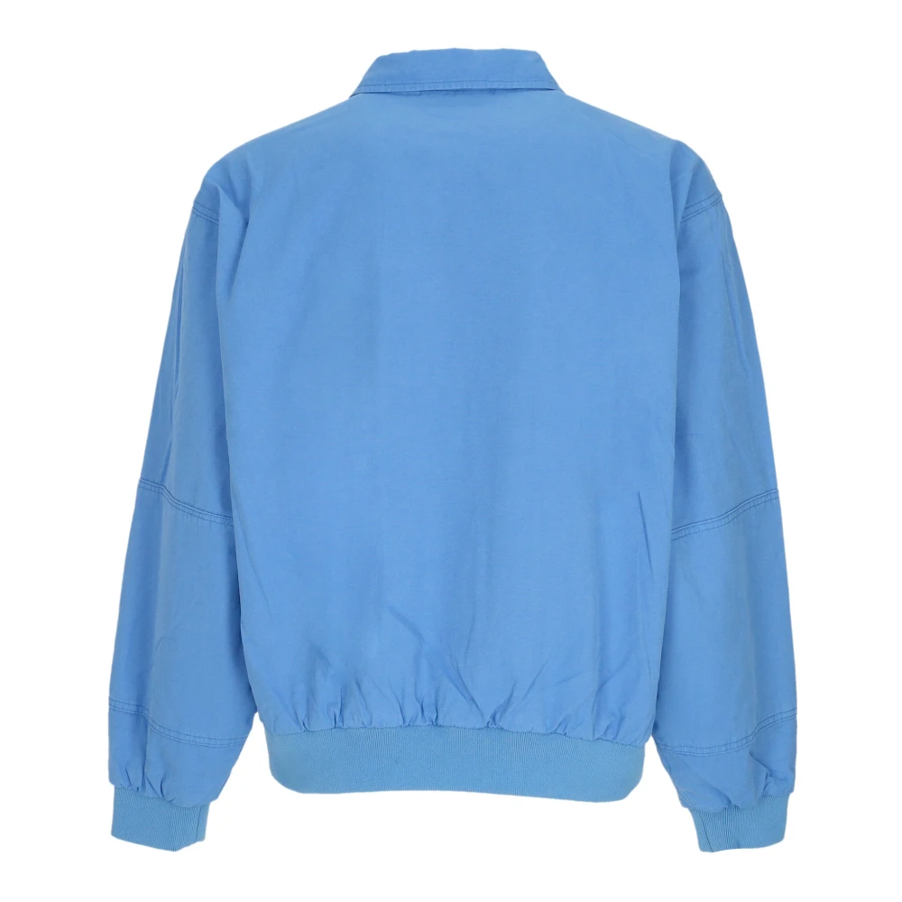 Obey Blauwe Bomberjack met Ritssluiting Blue Heren
