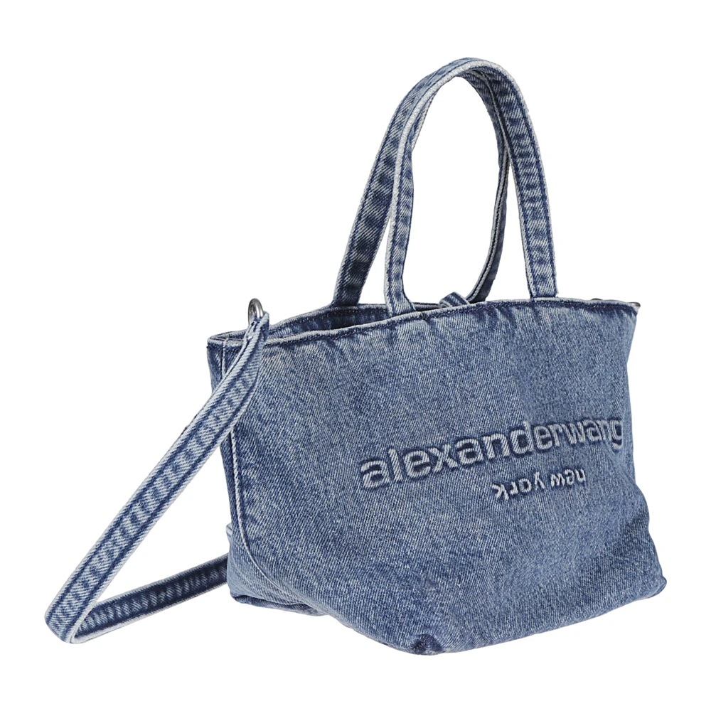alexander wang Stijlvolle Punch Tote Tas Blue Dames