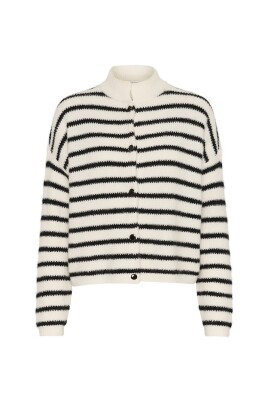 stribet-kort-cardigan-jakke