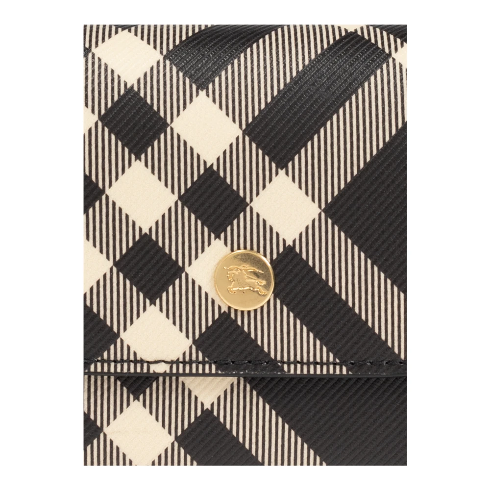 Burberry Portemonnee met ruitpatroon Black Dames