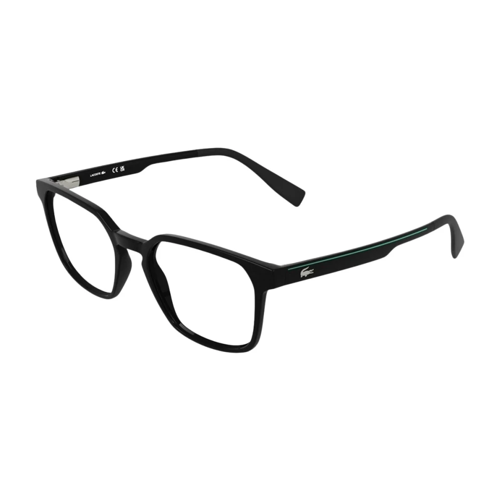 Lacoste Men's Black Glasses, 53 Mm, Optical Frame
