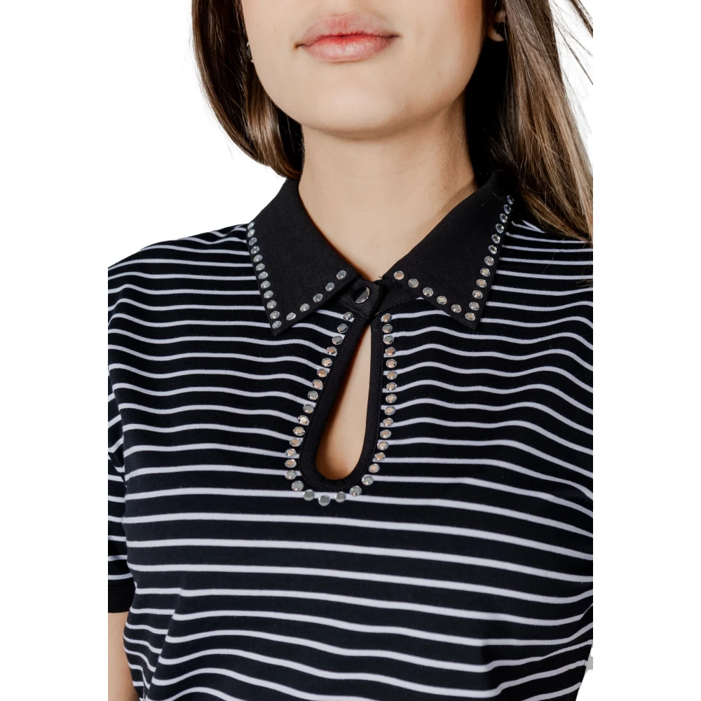 Liu Jo Korte Mouw T-shirt Katoenmix Collectie Multicolor Dames