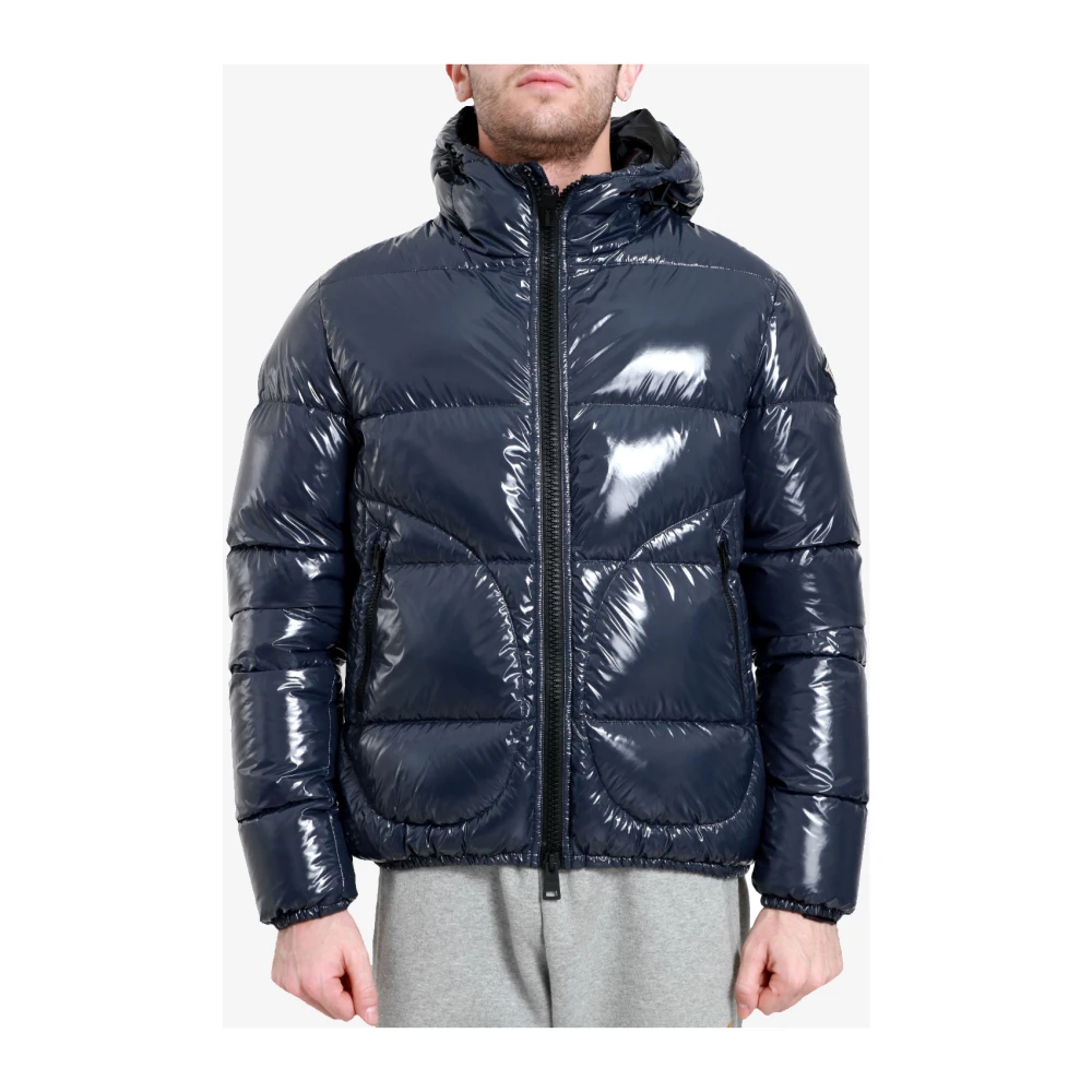 Herno Donzen Jas met Capuchon Blue Heren