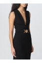robe-midi-noire-sans-manches-a-col-en-v