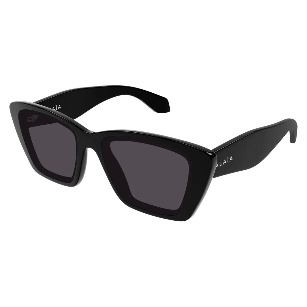 Alaïa Unisex Black Cat Eye Sunglasses