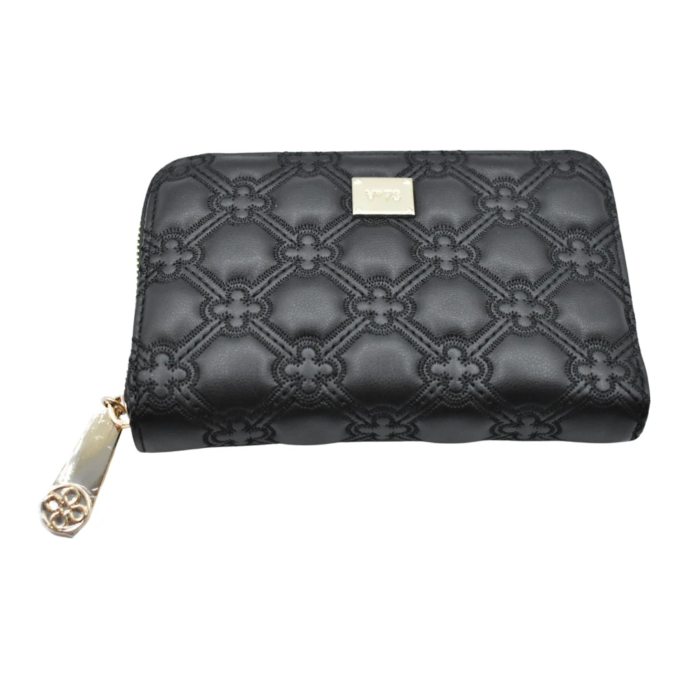 V73 Zwarte Portemonnees voor een Stijlvolle Look Black Dames
