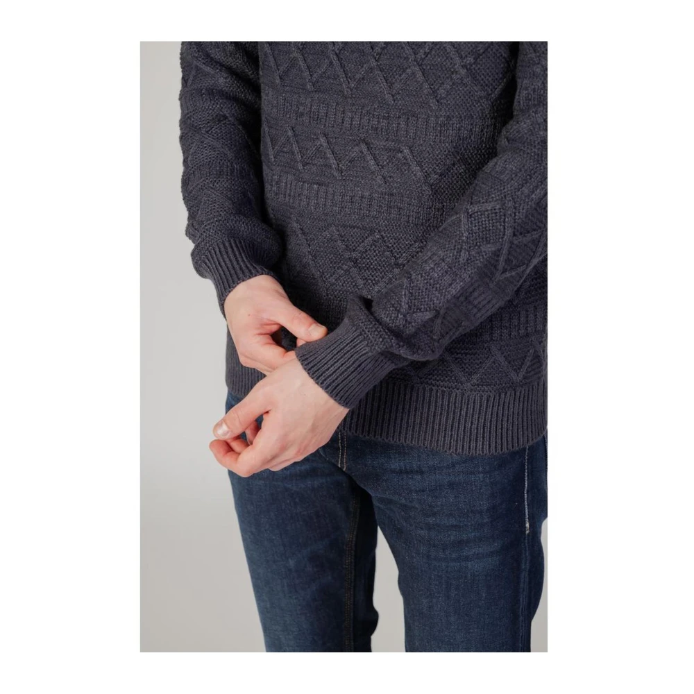 Only & Sons Gezellige Katoenmix Sweater Blue Heren
