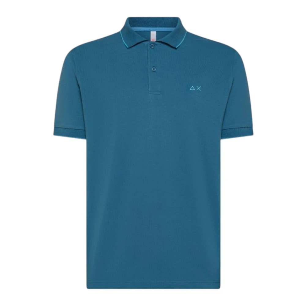 Sun68 - Tops > Polo Shirts - Blue - Sun68 - Modalova