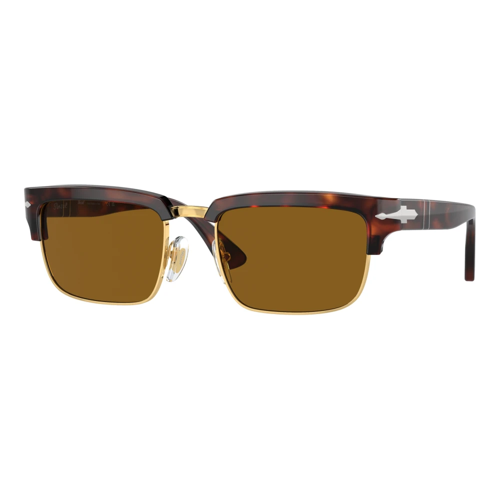 Persol Unisex Brown Sunglasses, 54 Mm, Stylish Sunglasses In Shade