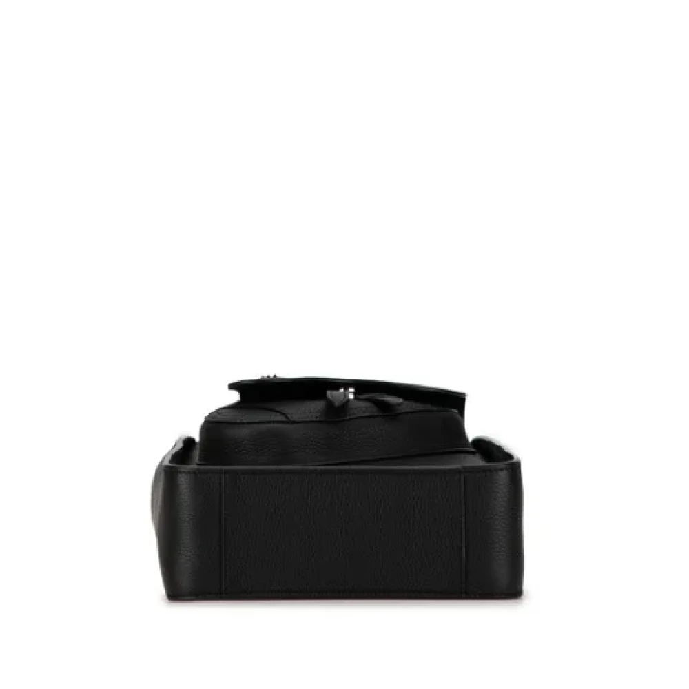 Dior Vintage Pre-owned Leather totes Black Dames