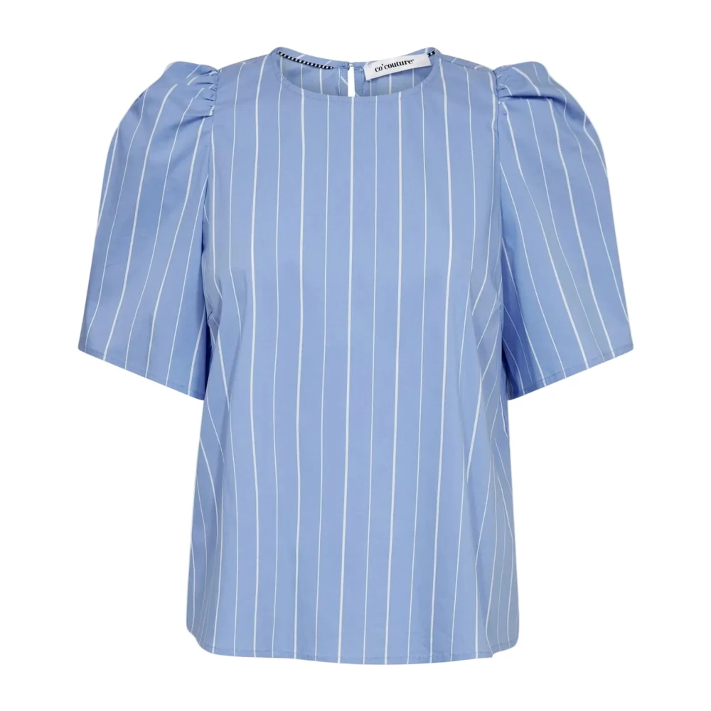 Co'couture Women's Blue Blouses, S, Tops