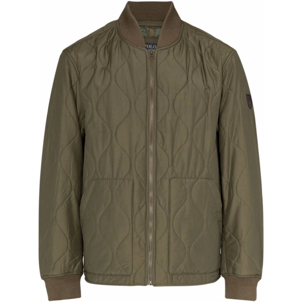 Polo Ralph Lauren Groene Bomberjack Casual Stijl Green Heren