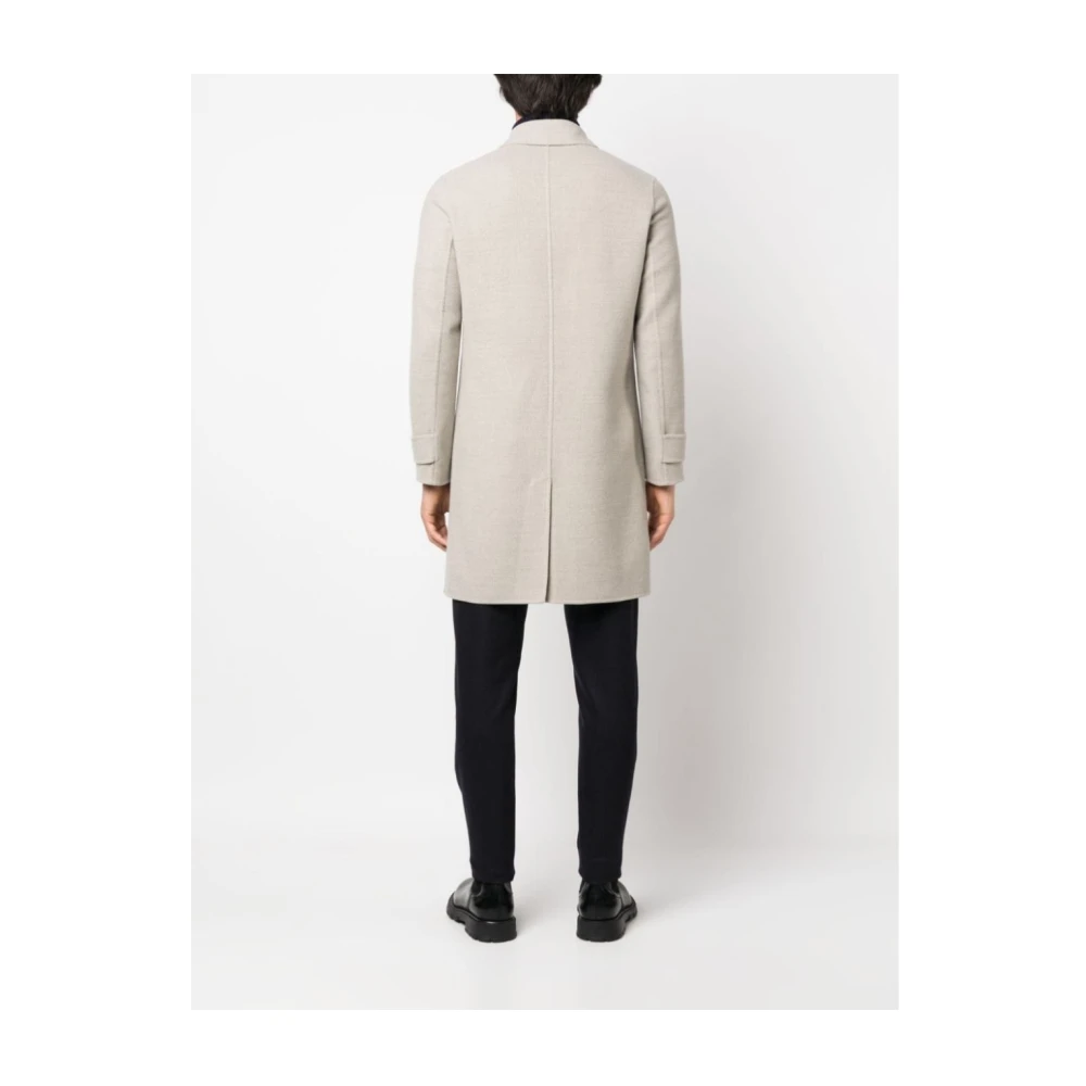 Eleventy Single-Breasted Jas Beige Heren