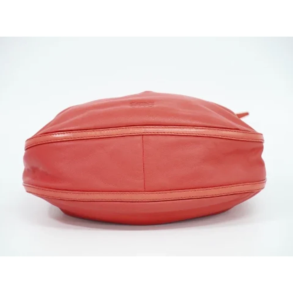 Loewe Pre-owned Leather shoulder-bags Red Dames