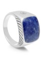chevaliere-argent-avec-dumortierite-bleue