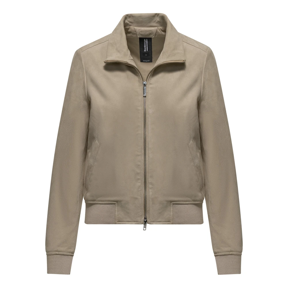 Bomboogie Donna Grigio Giacche, L, New,