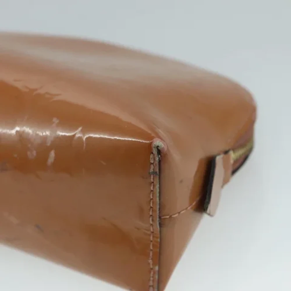 Louis Vuitton Vintage Pre-owned Leather pouches Brown Dames