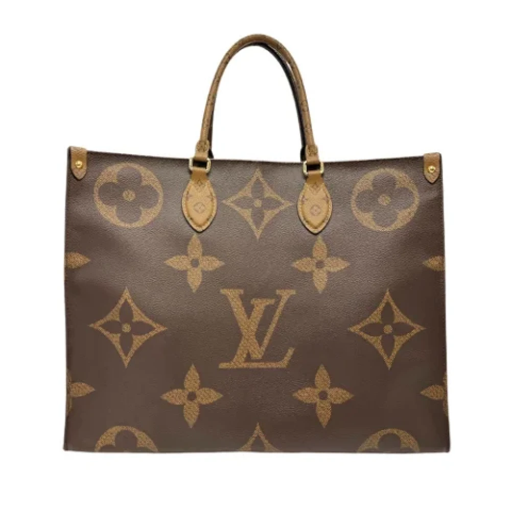 Louis Vuitton Vintage Pre-owned Canvas handbags Brown Dames
