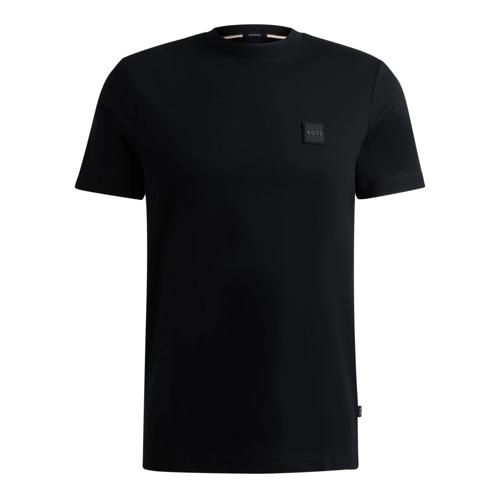 Boss Biologisch katoenen heren T-shirt Black Heren