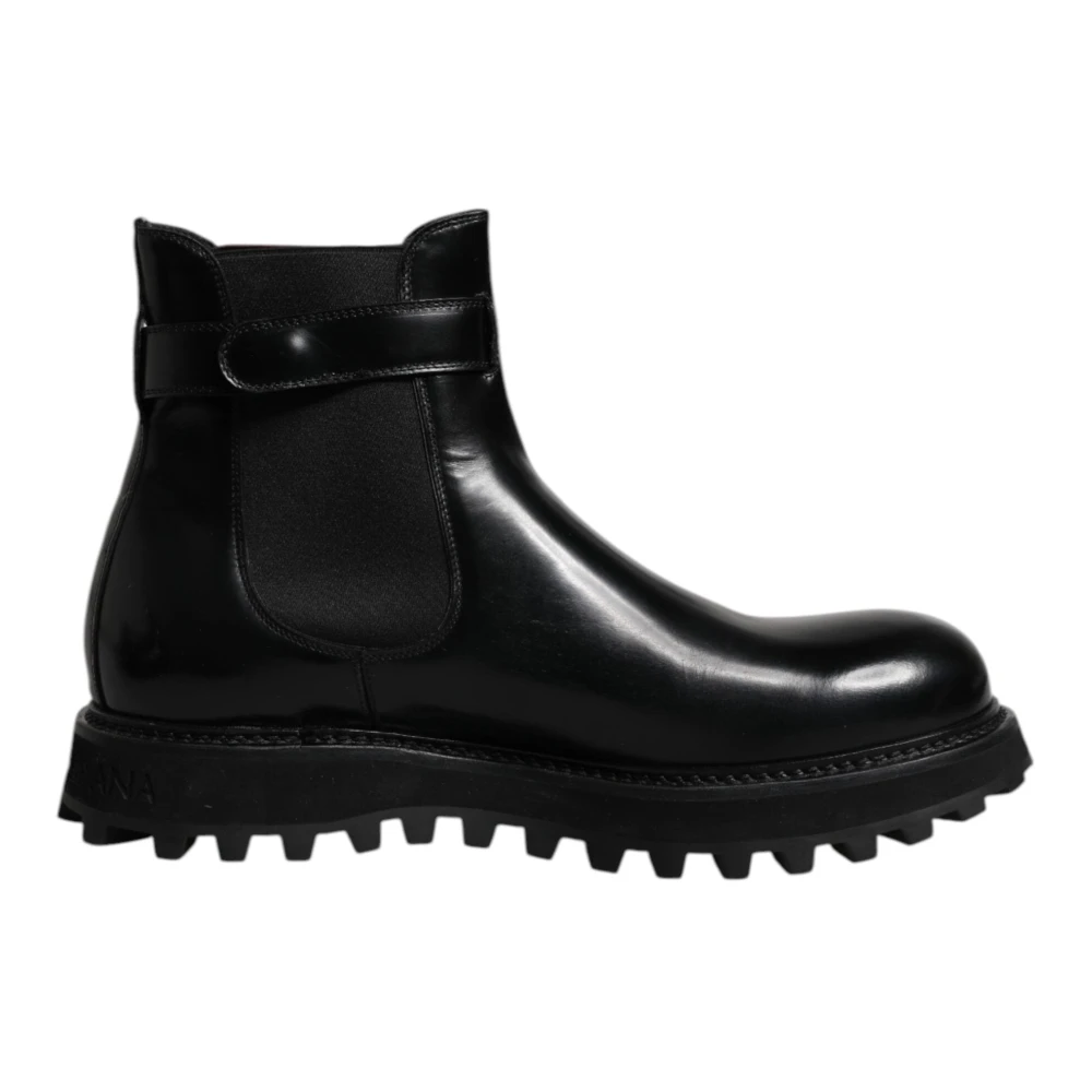 Dolce & Gabbana Unisex Schwarz Schuhe, K, 44 Eugröße: