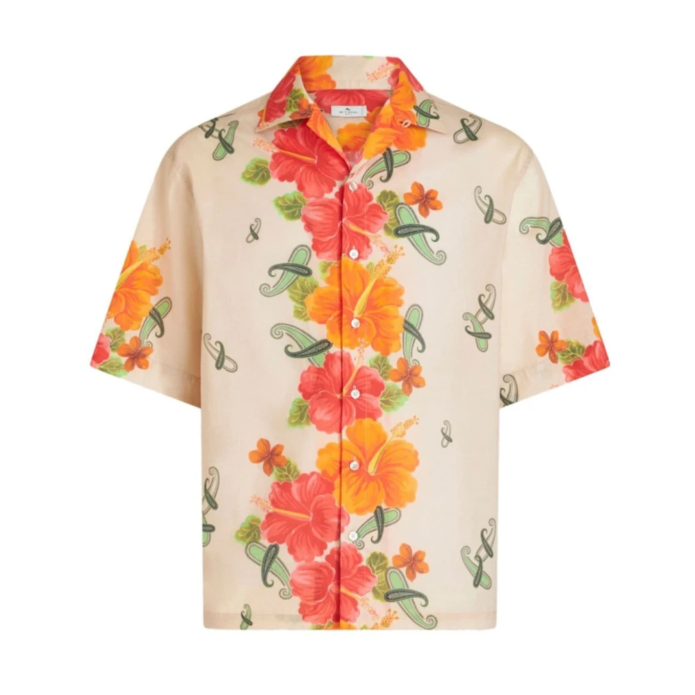 ETRO Bowling Shirts Mric0013 99Sp505 Multicolor Heren