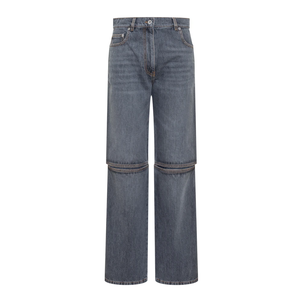 JW Anderson Wide Jeans Gray Dames