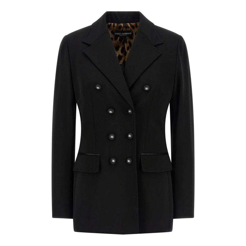 Dolce & Gabbana Women's Black Blazers, M, Turlington Jacket
